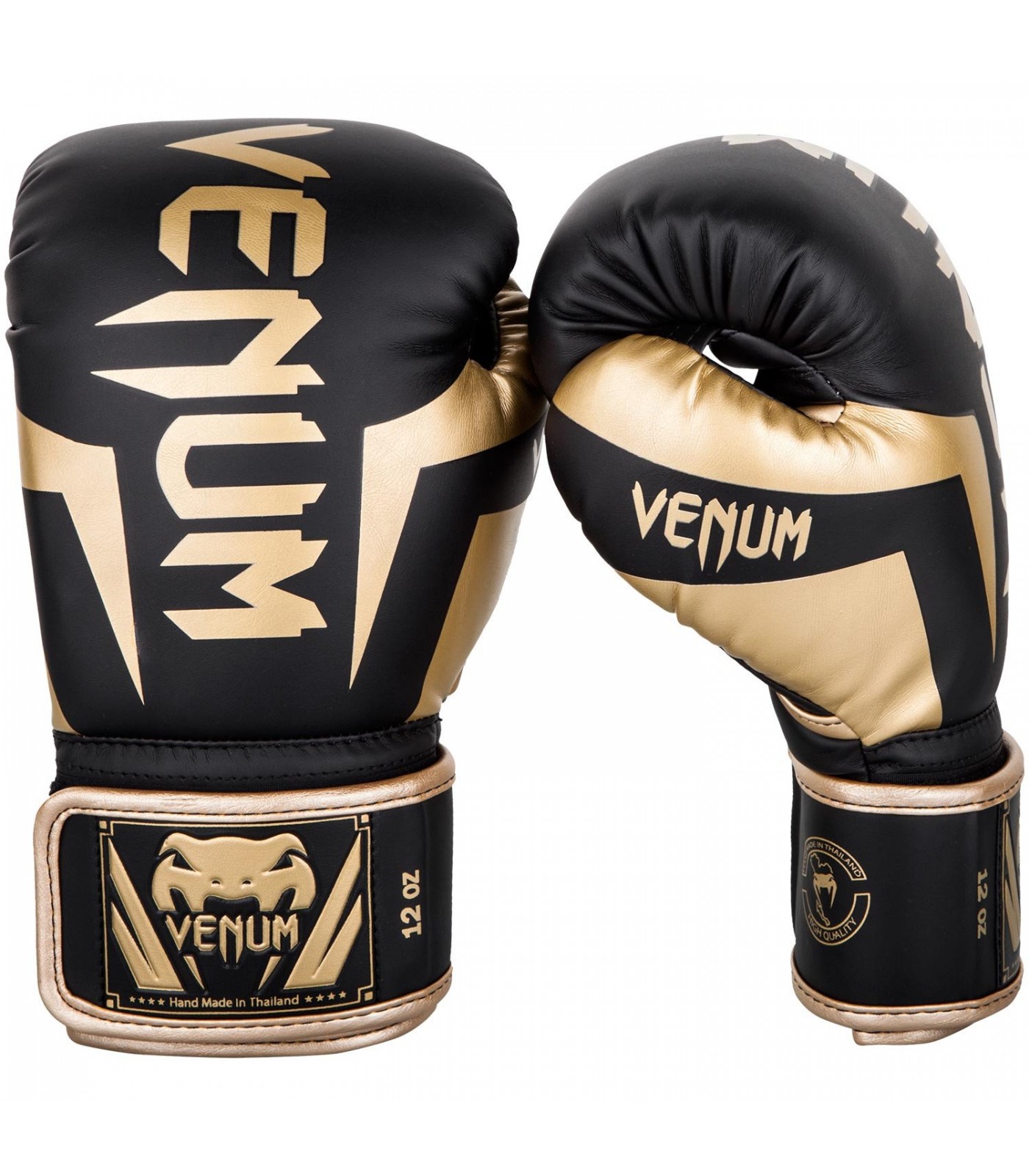 Боксови ръкавици - Venum Elite Boxing Gloves - Black/Gold​